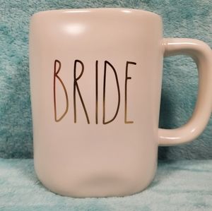 Rae Dunn BRIDE Mug in Light Pink